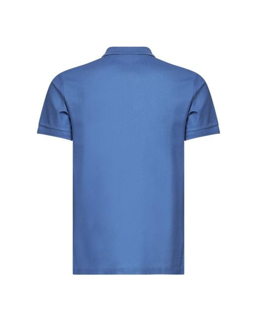 Burberry Blue Polo Shirts for men