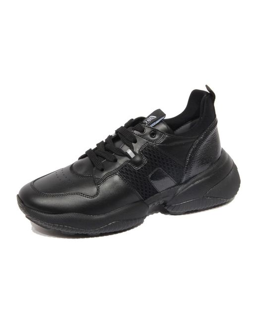 Hogan Black Memory Foam Interaction Schuh