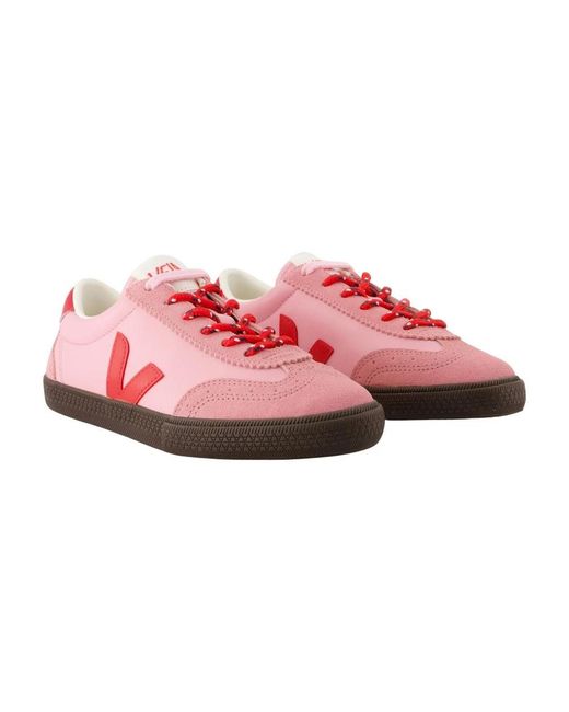 Veja Pink Volley Sneakers