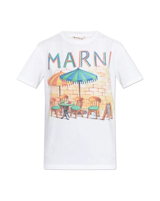 Marni White T-Shirts