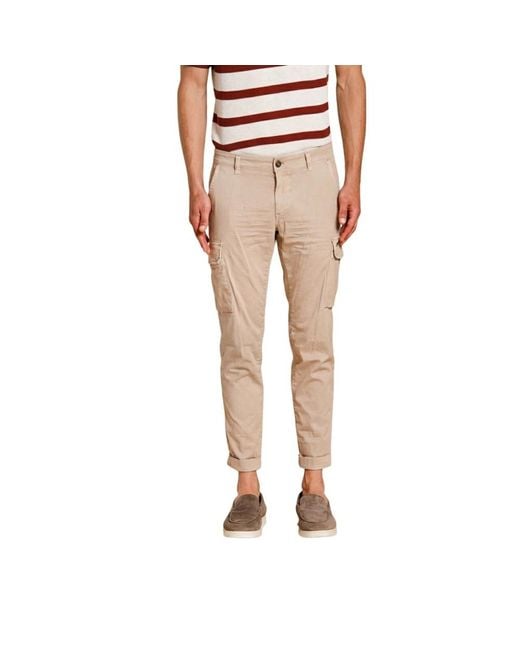 Mason's Natural Slim-Fit Trousers for men