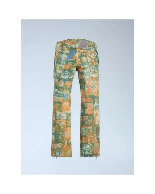 Kiko Kostadinov Carina Flared Jean in het Green