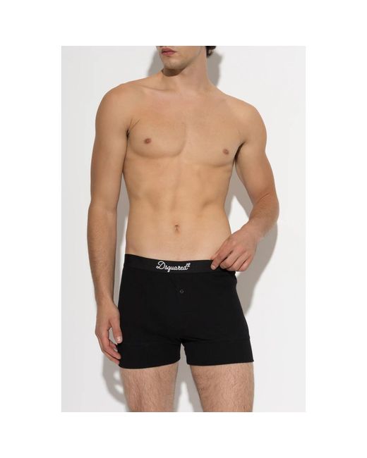 Bottoms DSquared² de hombre de color Black