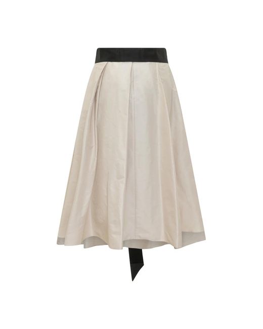 Max Mara Brown Midi Skirts