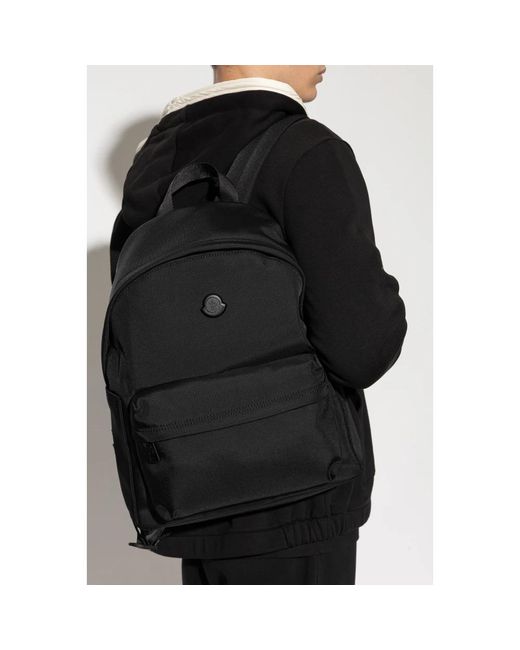 Backpacks di Moncler in Black da Uomo