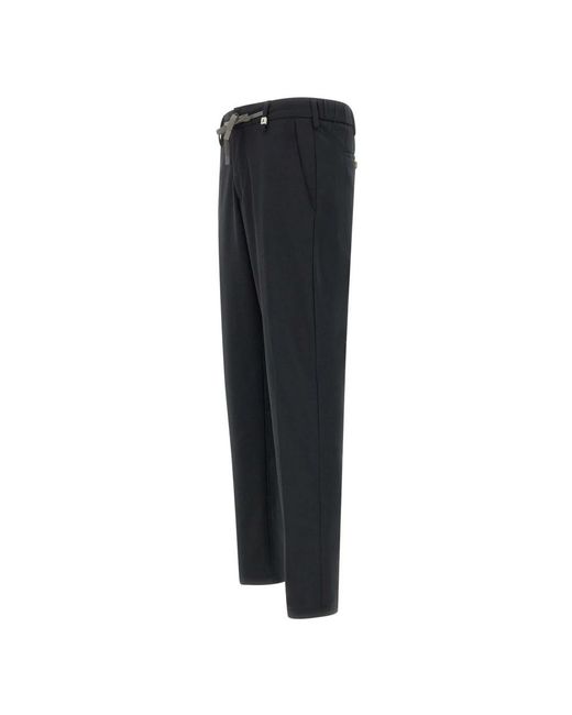Myths Blue Straight Trousers for men