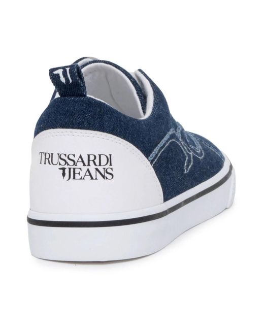 Shoes > sneakers Trussardi pour homme en coloris Blue