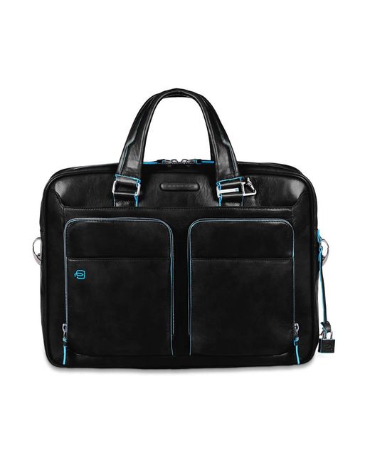 Piquadro Schmale Laptoptasche 15 Mit Ipadpro 12,9-Fach in Black für Herren
