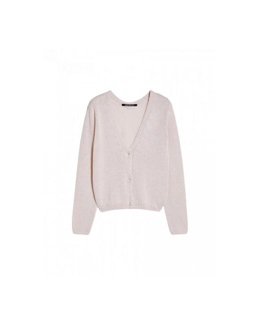 Pennyblack Pink Fließender Cardigan Mit V-Ausschnitt