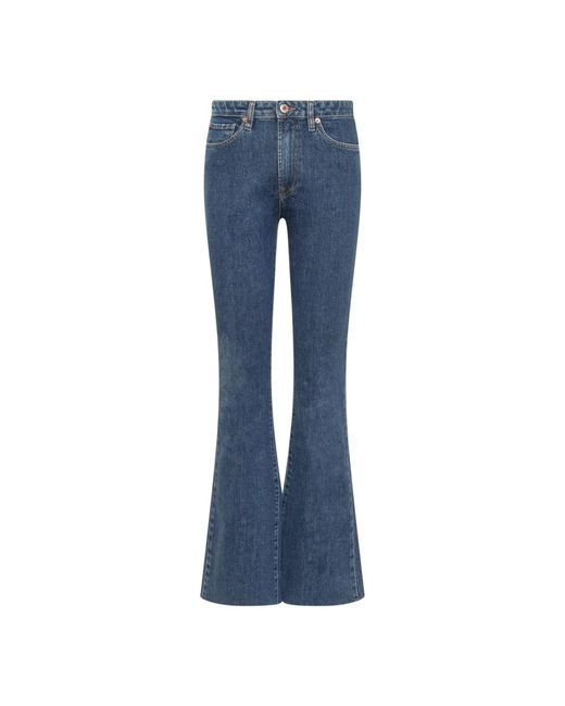3x1 Farrah Flared Jeans in het Blue