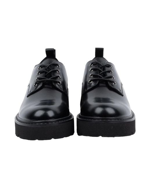Cult Black Laced Shoes for men