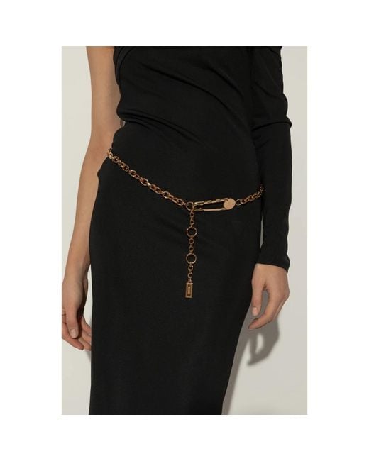 Belts di Versace in Metallic