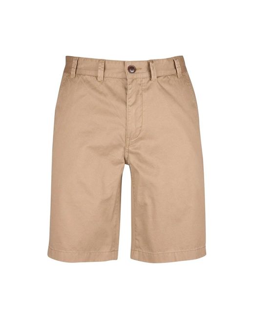 Shorts > casual shorts Barbour pour homme en coloris Natural