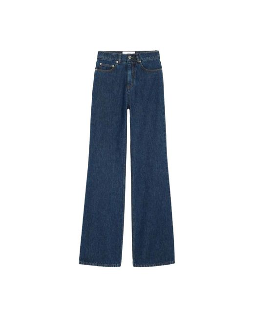 AMI Blue Flared Jeans