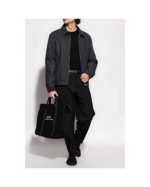 A.P.C. Black Round-Neck Knitwear for men