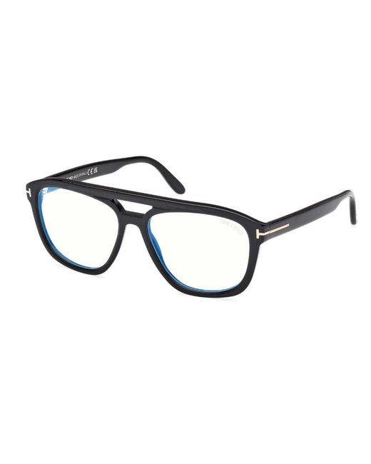 Tom Ford Navigator Optisch Montuur in het Blue