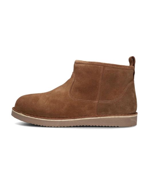Notre-v Brown Ankle Boots