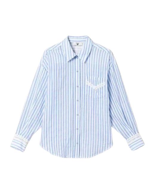 Blouses & shirts > shirts Twin Set en coloris Blue