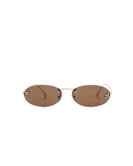 Fendi Brown Sunglasses