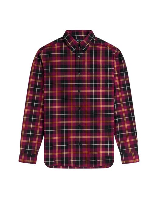Fred Perry Red Casual Shirts for men