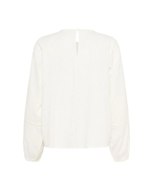 Kaffe White Blouses