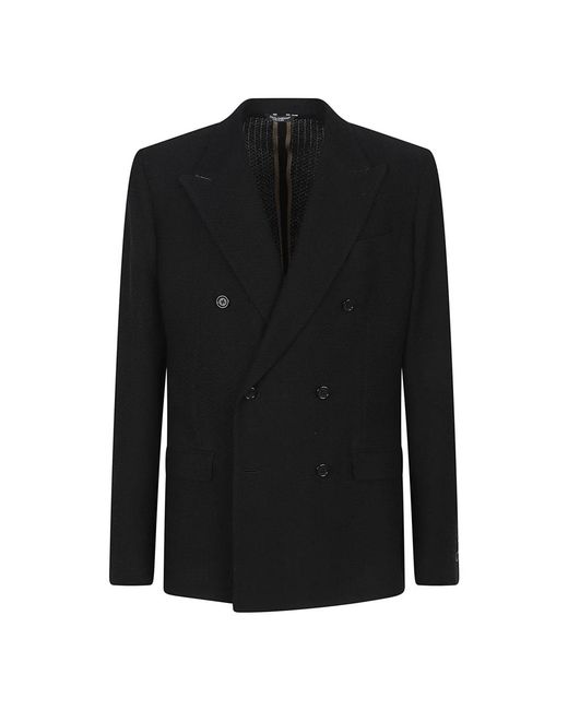 Dolce & Gabbana Black Blazers for men