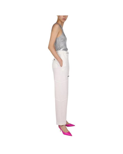 Tom Ford White Wide Trousers