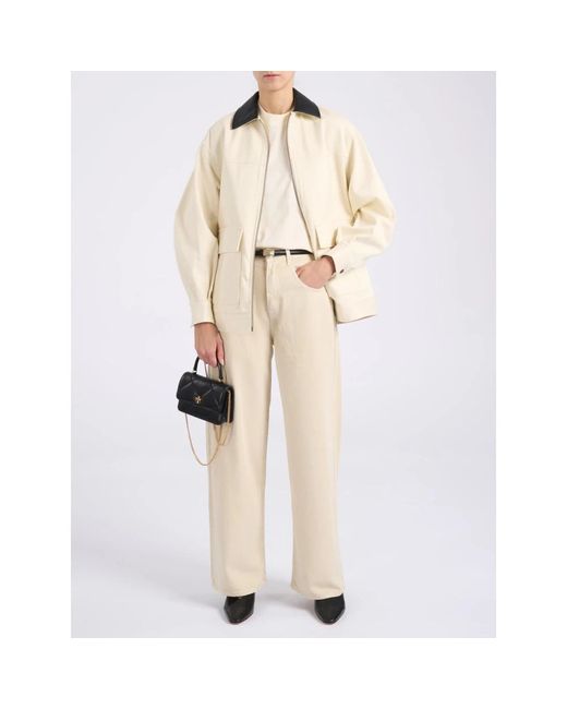 Light Jackets Anine Bing de color Natural