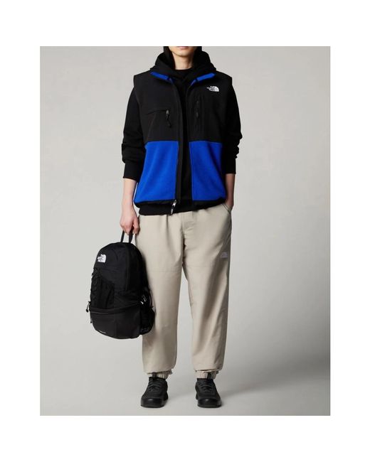 The North Face Fitness ,Blauw ,Polyester Retro Denali Vest in het Blue voor heren