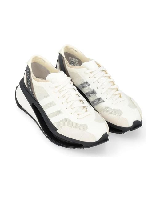 Y-3 Sneaker aus technischem stoff in elfenbeinfarbe in White für Herren