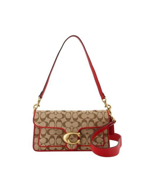 COACH Red Shoulder Bags