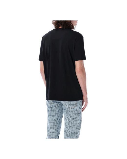 Givenchy Schwarzes crew-neck slim fit t-shirt in Black für Herren