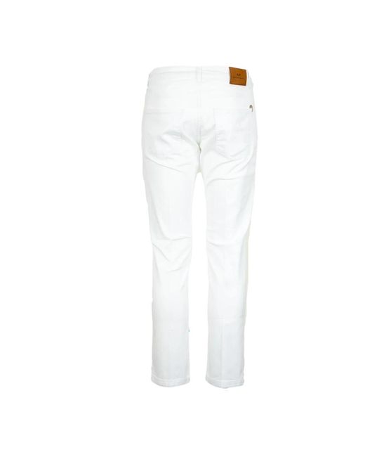 Entre Amis Stylische denim jeans in White für Herren