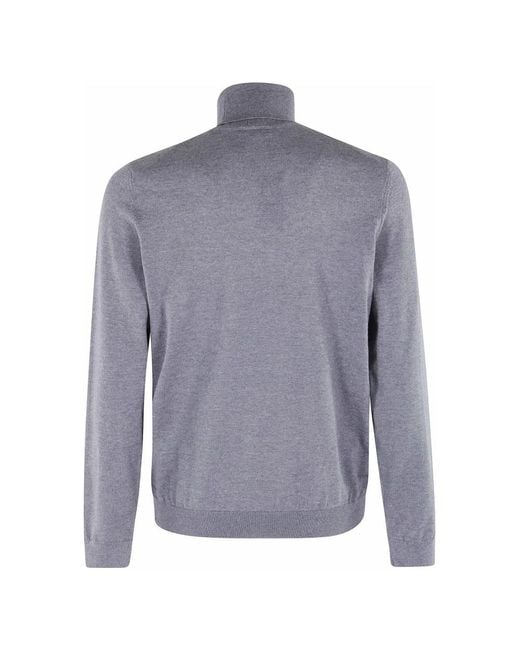 Boss Blue Turtlenecks for men