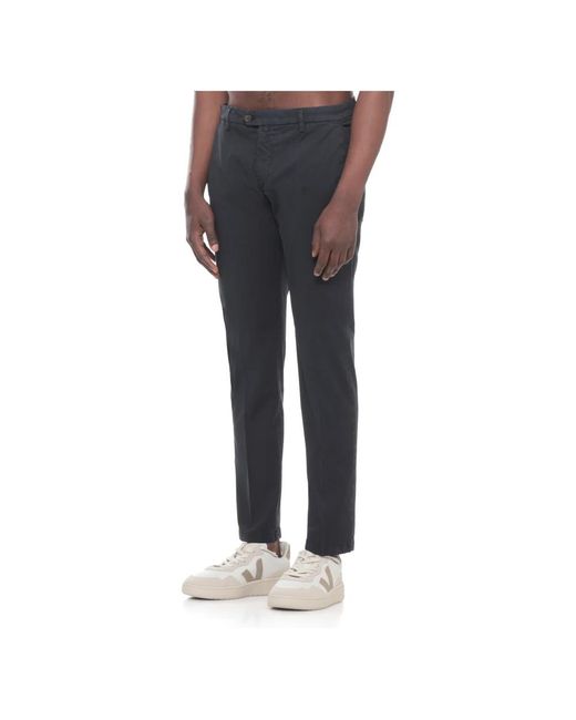 BRIGLIA Gray Chinos for men