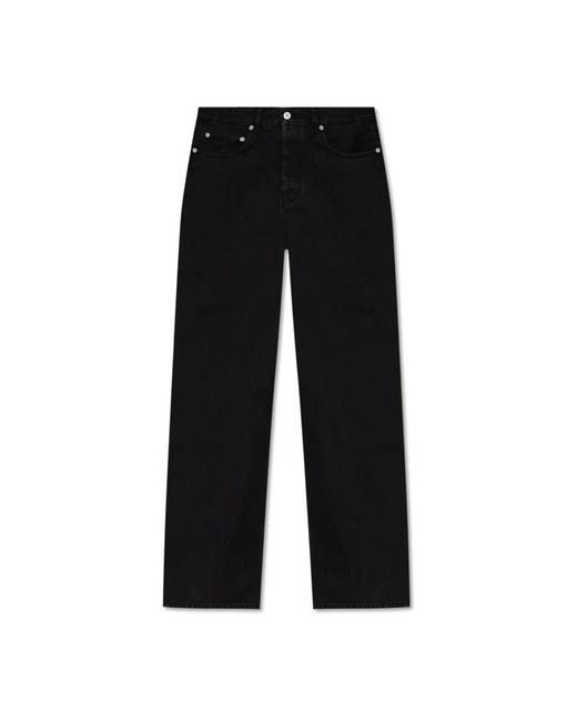Jacquemus Black Straight Jeans for men