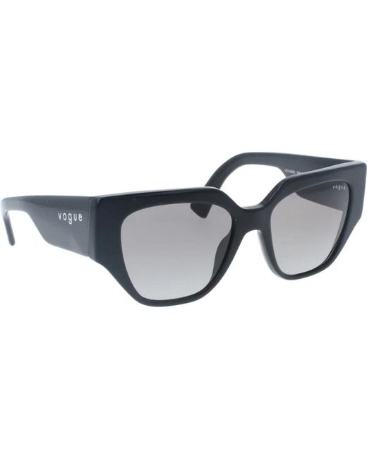 Vogue Gray Stilvolle schwarze sonnenbrille