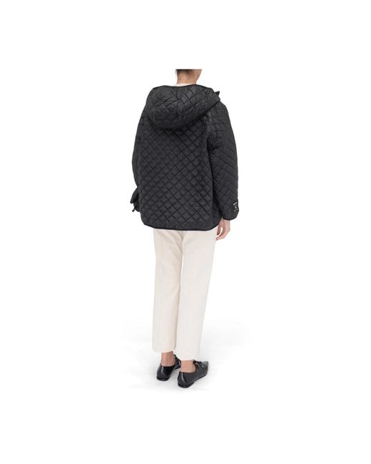 Max Mara Reversible Jacket The Cube Leo in het Black