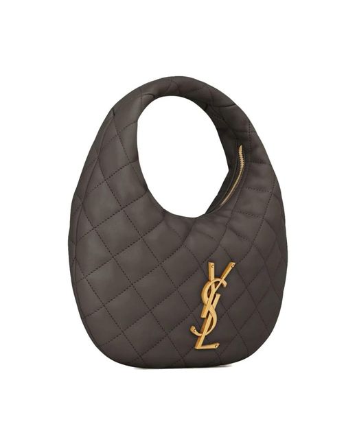 Saint Laurent Gray Handbags
