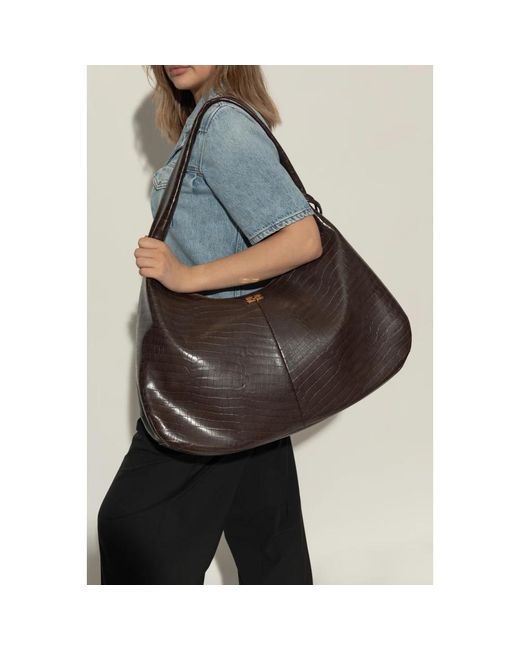 Ganni Black Shoulder Bags