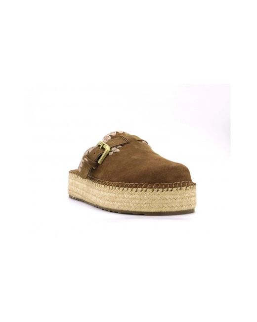 Mou Brown Mules