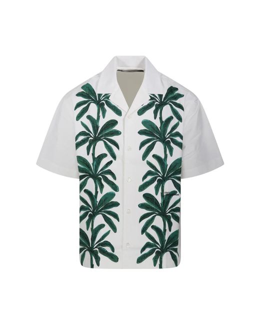 Short Sleeve Shirts Jacquemus de hombre de color White