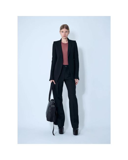 Rick Owens Blue Blazers