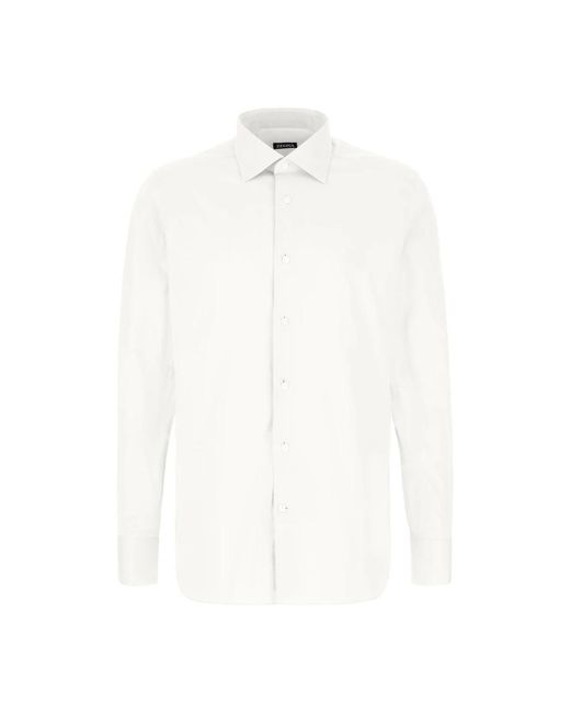 Zegna Formal Shirts in het White voor heren