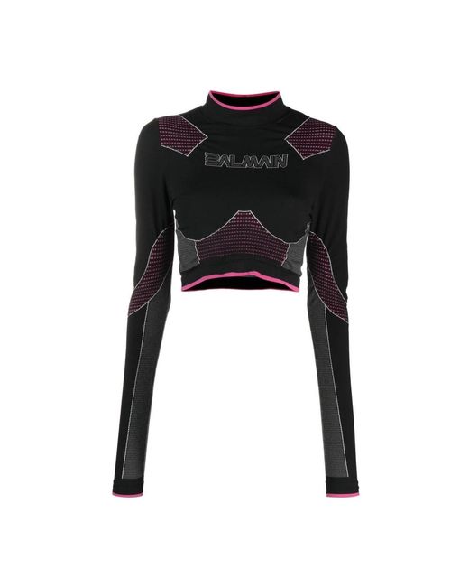Tops Balmain de color Black