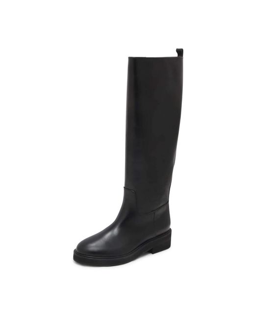 Via Roma 15 Black High Boots