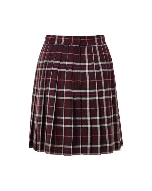 Dolce & Gabbana Purple Short Skirts