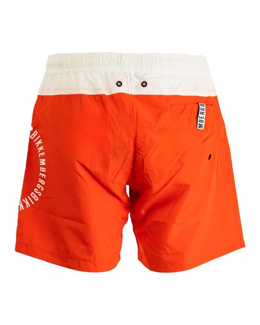 Bikkembergs Orange Beachwear for men