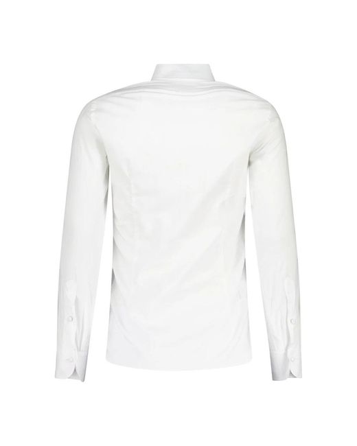 Tagliatore White Casual Shirts for men