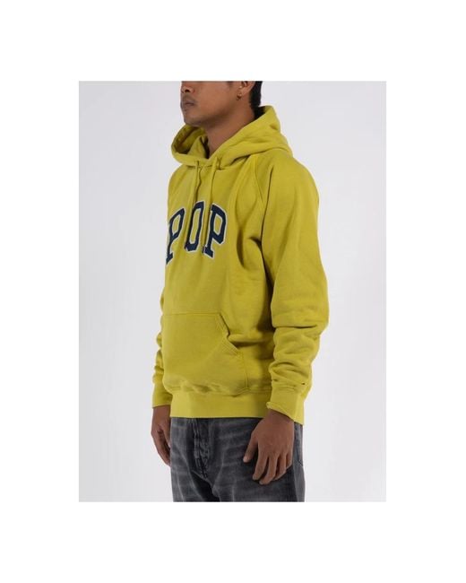 Pop Trading Co. Hoodie Mit Arch-Logo in Green für Herren